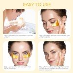 20 Pairs 24k Gold Under Eye Patches