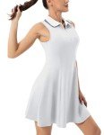 Women's Tennis Dress with Pocket and Shorts