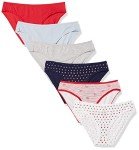 6-Pack Women's Cotton Bikini Briefs - Discontinued Colors