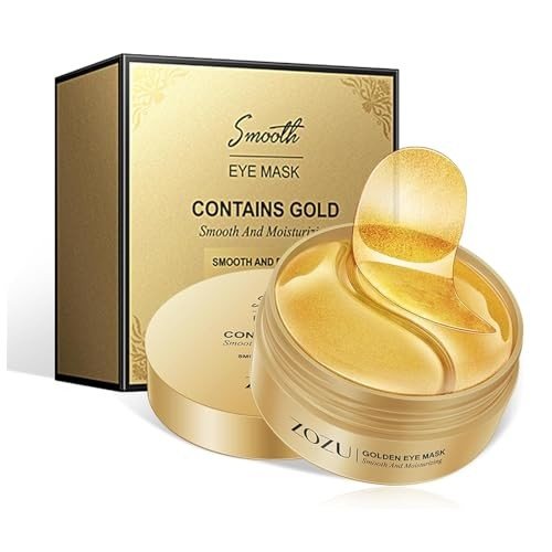 24K Gold Under Eye Patches for Dark Circles