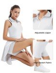 Women's Tennis Dress with Pocket and Shorts