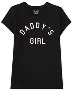 Kids' Daddy's Girl Short Sleeve Graphic T-Shirt