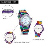 Colorful Rhinestone Women's Quartz Watch Under $10