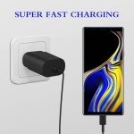 Type C Charger, 2-Pack 25W Type C Super Fast Charging Block with 6ft USB C Charger Cable Compatible with Galaxy S23 Ultra/S23+/S22/S21/S20