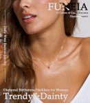 Dainty 14K Gold Plated Emerald Birthstone Necklace