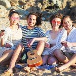 12 Pairs Heart-Shaped Sunglasses for Parties