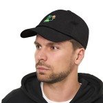 Kermit The Frog Embroidered Trucker Hat - Black