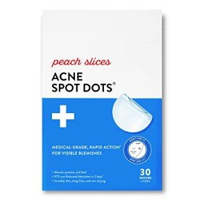 Peach Slices Acne Spot Dots - 30 Ct