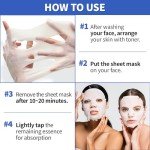 EUNYUL 8-Pack Hydrating Facial Sheet Masks