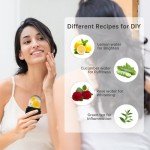 Face Ice Roller & Silicone Mold Set (Black)