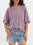 Casual Oversized Short Sleeve T-Shirt for Women