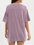 Casual Oversized Short Sleeve T-Shirt for Women