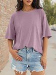 Casual Oversized Short Sleeve T-Shirt for Women