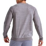 Hanes Men's Tri-Blend Crewneck Sweatshirt - Black