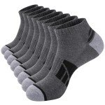 Men's Low Cut Ankle Socks - 8 Pairs