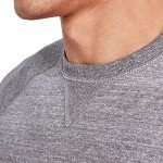 Hanes Men's Tri-Blend Crewneck Sweatshirt - Black