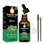 Organic Castor Oil for Hair, Skin, and Nails
