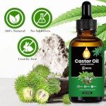 Organic Castor Oil for Hair, Skin, and Nails