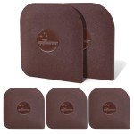 5 Pack Non-Scratch Pan Scrapers for Easy Cleaning