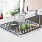 Foldable Over Sink Dish Drying Rack