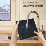 Silicone Trivet Mats - 4 Heat Resistant Hot Pads