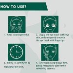 Green Tea Under Eye Masks - 30 Pairs