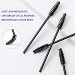 100 Disposable Eyelash Mascara Brushes - Black