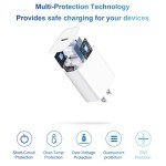 iPhone 14 13 12 Charger Fast Charging 20W PD USB C Wall Charger with 6FT Fast Charging Cable Compatible iPhone 14/13/12/11/Pro/Pro Max/Mini/Xs Max/XR/X, iPad