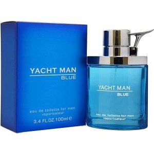 Yacht Man Blue Eau de Toilette Spray, 3.4 oz