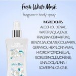 Fresh White Musk Body Fantasies Spray - 8 oz