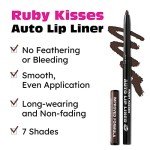 Ruby Kisses Dark Brown Lip Liner Pencil