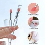 Silicone Lip Brush Set - 3 Reusable Applicators