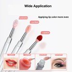 Silicone Lip Brush Set - 3 Reusable Applicators