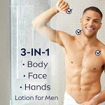 NIVEA MEN Hydrating 3-in-1 Body Lotion, 16.9 Fl Oz