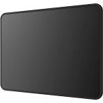 MROCO Mouse Pad [30% Larger] with Anti-fray Stitching, Premium-Textured & Waterproof Computer Mousepad with Non-Slip Rubber Base, Gaming Mouse Mat for Laptop, Office & Home, 8.5 x 11 inch, Black