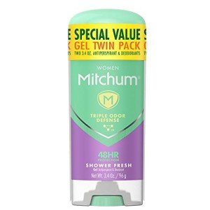 Mitchum Women's Antiperspirant Stick, Shower Fresh 2-Pack