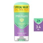 Mitchum Women's Antiperspirant Stick, Shower Fresh 2-Pack
