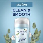 Aluminum-Free Women's Deodorant Cotton Scent, 2.4 oz