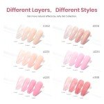 Colorful Beetles Jelly Gel Nail Polish Set