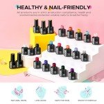 23-Color Gel Nail Polish Set for All Seasons