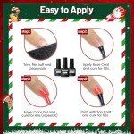 20 Color Gel Nail Polish Set - High Shine