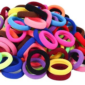 120 Pcs Colorful Baby Hair Ties for Kids