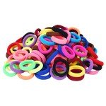 120 Pcs Colorful Baby Hair Ties for Kids