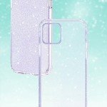 JJGoo Compatible with iPhone 11 Case, Clear Glitter Sparkle Bling Anti-Scratch Shockproof Protective Flexible Phone Cases Cute Slim Thin Bumper Cover for Women Girls (6.1 inch) 2019