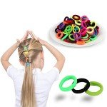 120 Pcs Colorful Baby Hair Ties for Kids