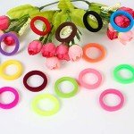 120 Pcs Colorful Baby Hair Ties for Kids