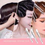 30 Pack Silver Duck Bill Hair Clips