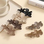 6 Pack Butterfly Hair Claw Clips