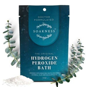 Hydrogen Peroxide Epsom Bath Salts for Detox