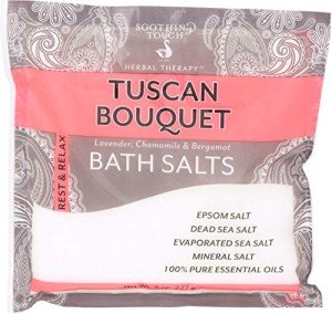 Tuscan Bouquet Bath Salts Pouch, 8 Oz